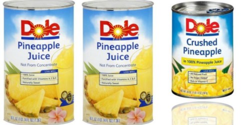 Target Shoppers! Save Over 40% Off Dole Pineapple Juice + More