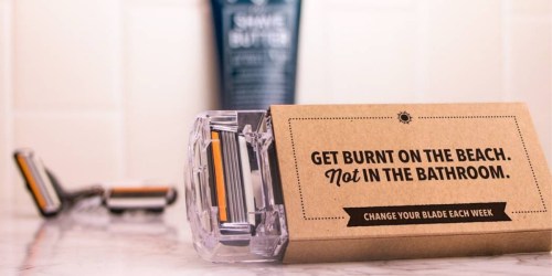 Got $1? Score Razor AND 4 Refill Cartridges from Dollar Shave Club Shipped to Your Door