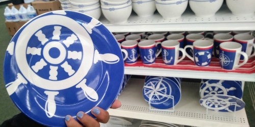 Dollar Tree Shoppers! Get Ready for Summer w/ $1 Nautical Themed Dishes & Towels