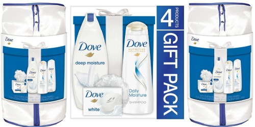 Amazon: Dove Deep Moisture Gift Pack Only $11.79 (Add-On Item) – Includes 4 Full Size Items