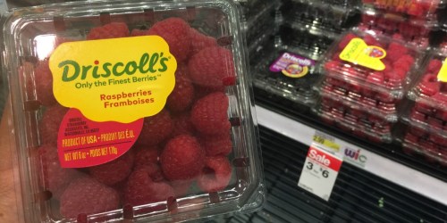 Target: Driscoll’s Raspberries, Strawberries & Blueberries ONLY $1.50