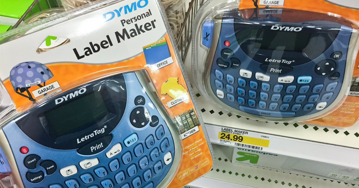 dymo label maker how to use