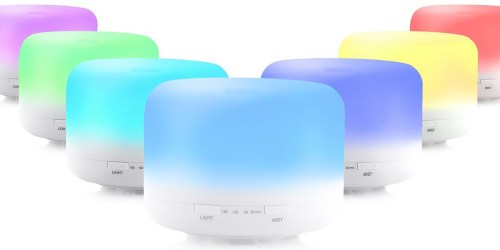 Amazon: Essential Oil Diffuser Only $15.96