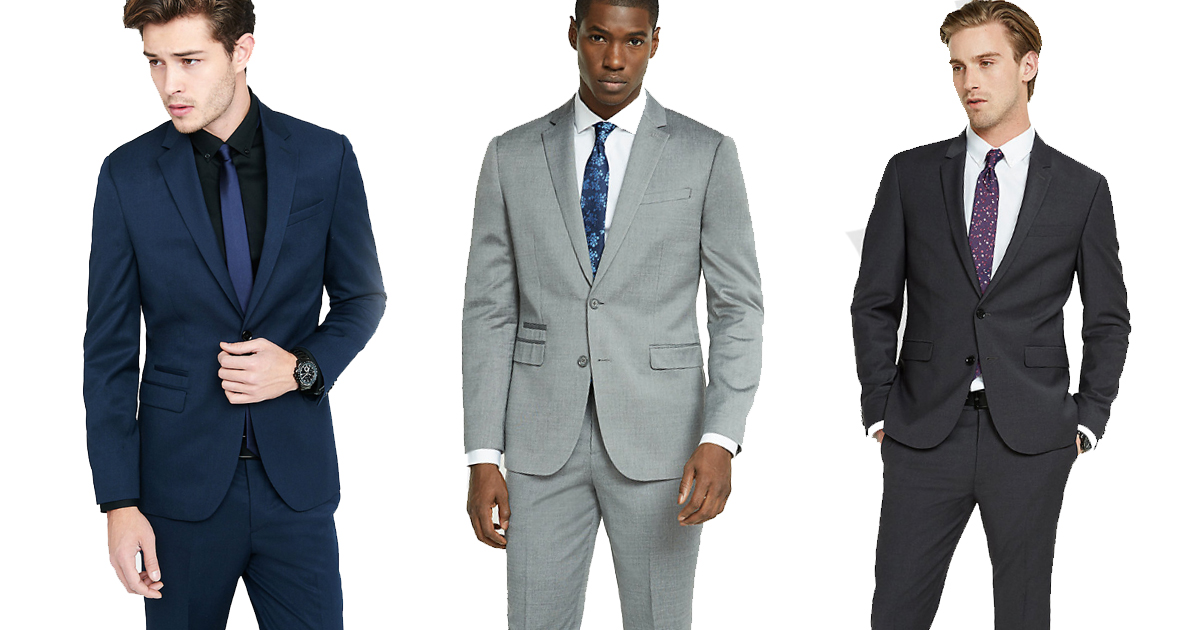 mens express suits