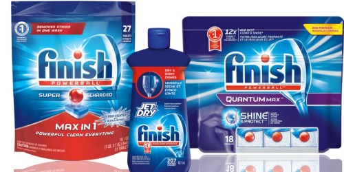 Two High Value $1/1 Finish Product Coupons =  Finish Max 27-Count Pack Only $2.49 at Rite Aid