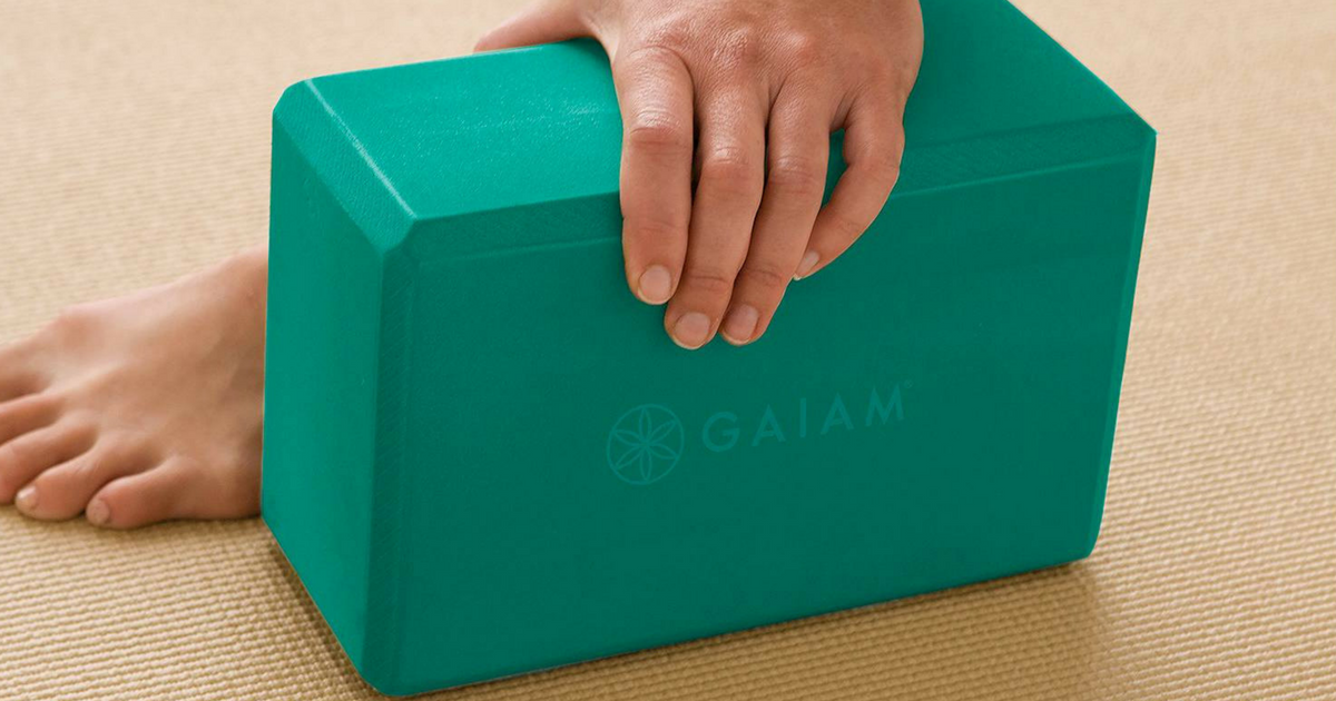 gaiam yoga block target