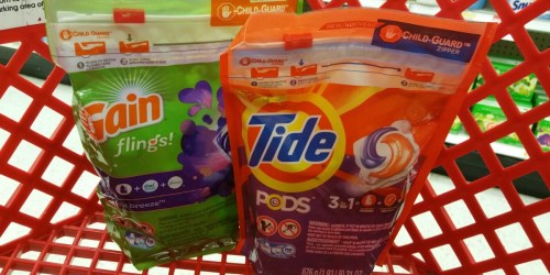Target: Tide PODS or Gain Flings 35ct Only $5.49 (Just 16¢ Per Pod)