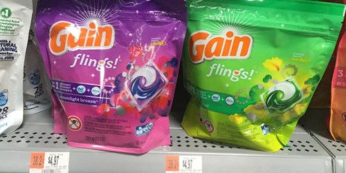 High Value $2/1 Tide PODS & Gain Flings Coupons = Only $2.97 at Walmart