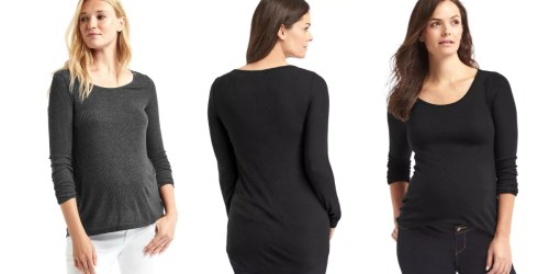 GAP: 40% Off Entire Purchase Including Sale Items = Maternity Tee Only $14.99 + More