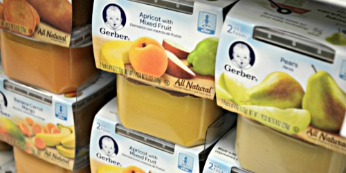 FIVE Gerber Baby Food Coupons = as Low as 69¢ at Target + More