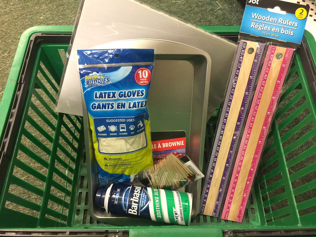 supplies for dollar tree marble paper