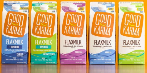 Target: Good Karma Flax Milk ONLY $1.24 (Reg. $2.99)