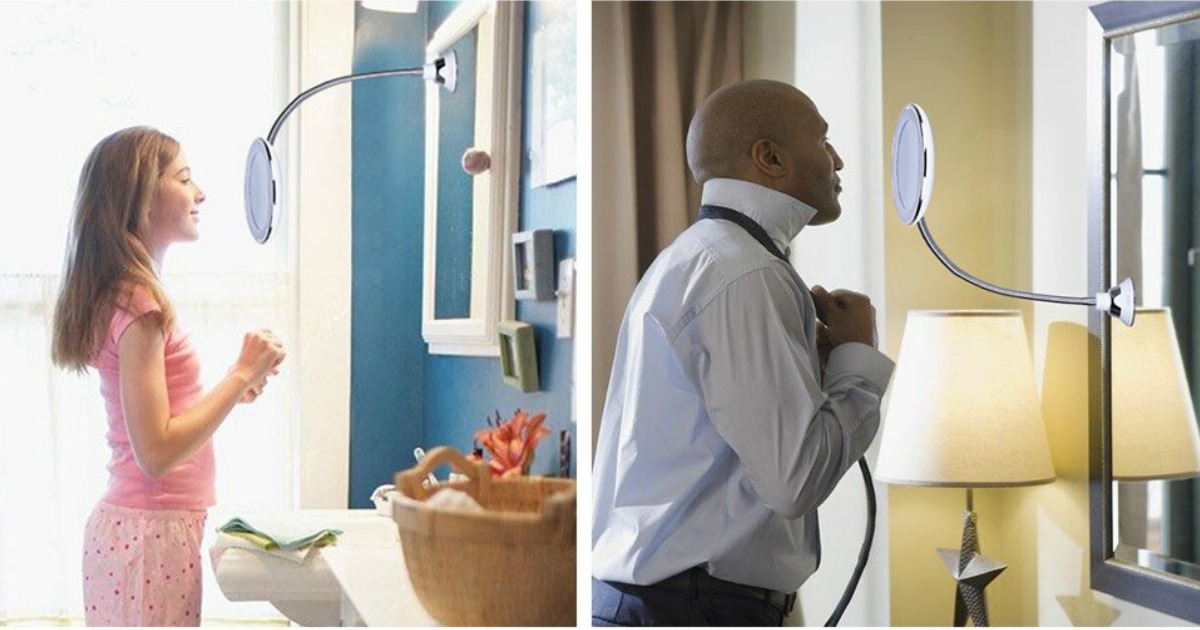 Amazon Lighted Gooseneck Mirror w/ Magnification Only 20.79 + More Great Deals