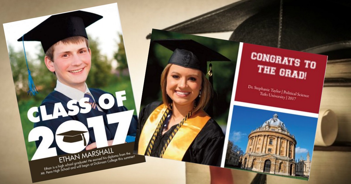 Score 50 Personalized Graduation Invitations For Just $19 Shipped + More