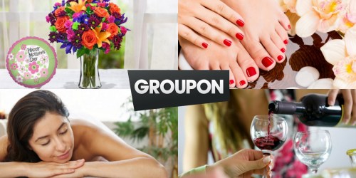 Groupon: Extra 20% Off Local Deals & Gifts = Save on Flowers for Mother’s Day & More