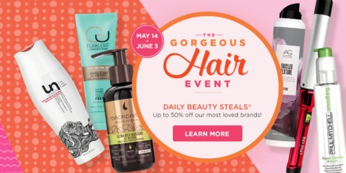 ULTA Beauty: Gorgeous Hair Event = 50% Off Matrix Hair Styling Products & Bed Head Wand