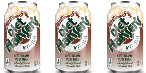 Stock up on Drinks! Hansen’s Diet Rootbeer 24-Pack Only $8.76 Shipped + More Deals
