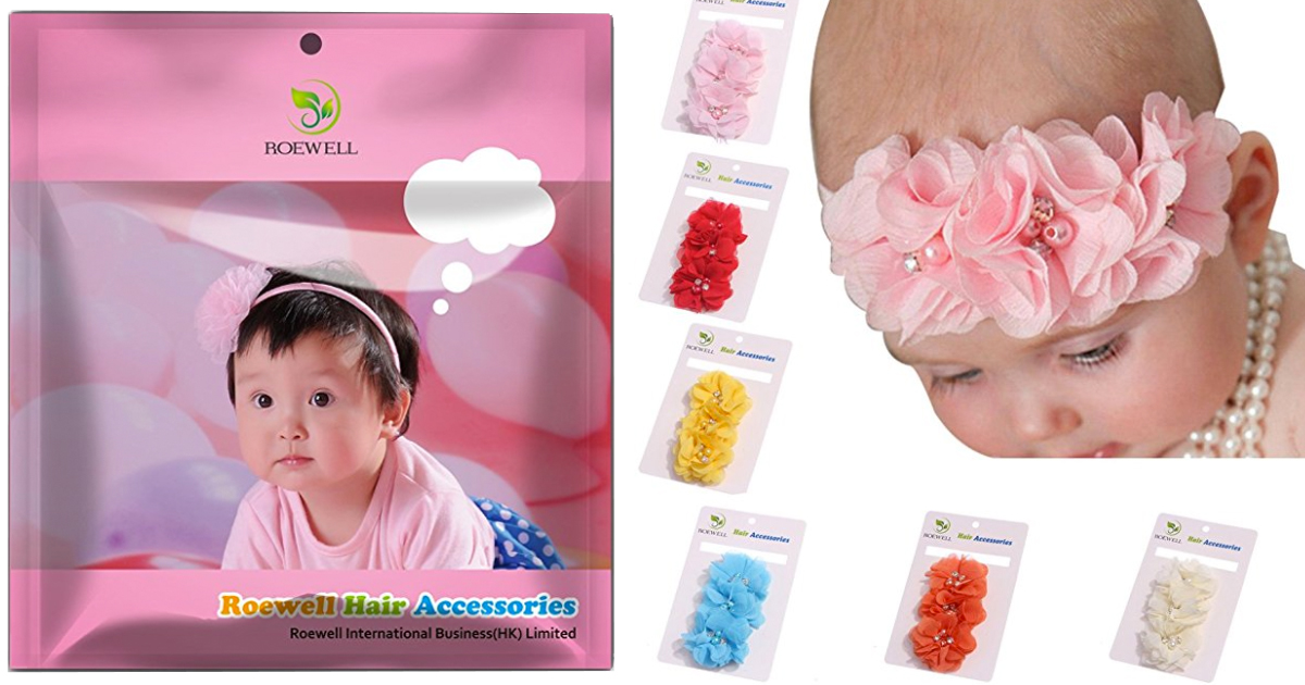 Amazon 6 Pack Girls Headbands Only 6 49 Regularly 12   Headband 