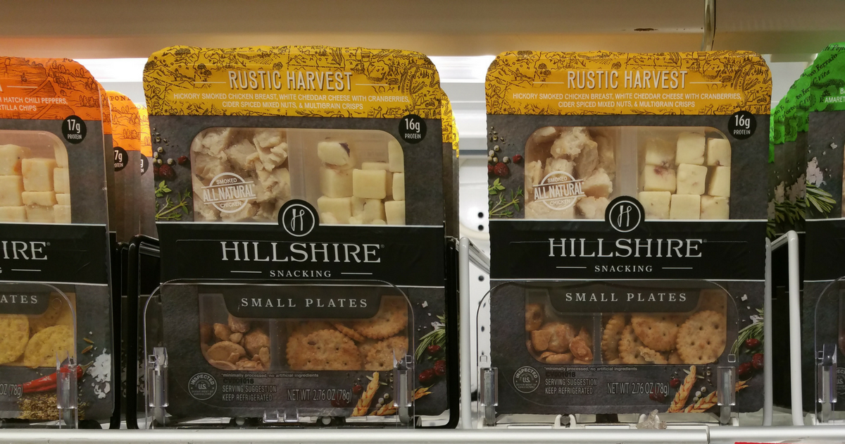 New 0.75/1 Hillshire Snacking Small Plates Coupon = Inexpensive Snacks