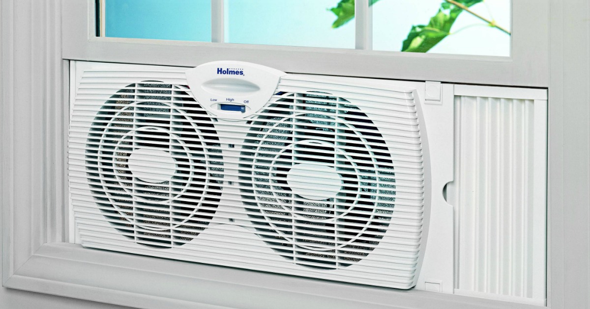 Target.com: Holmes Dual Blade Twin Window Fan Only $15.02