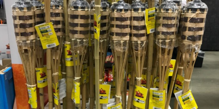 Home Depot: Tiki Bamboo Torches ONLY $1.88