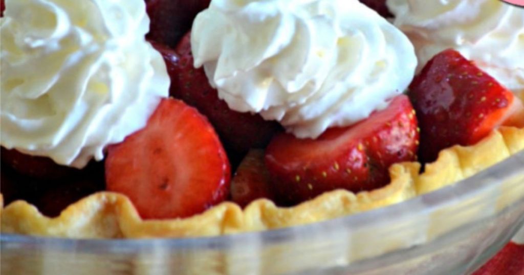 homemade strawberry pie