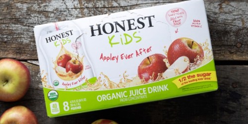 Amazon Prime: Honest Kids Organic Juice Pouches 32 Pack Only $8.90 Shipped (28¢ Per Pouch)