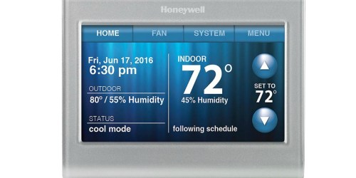 Honeywell Wi-Fi Touchscreen Thermostat Only $128.99 Shipped (Regularly $219)