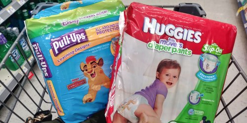Walgreens Shoppers! Huggies Diapers & Pull-Ups Jumbo Packs Just $5 Each