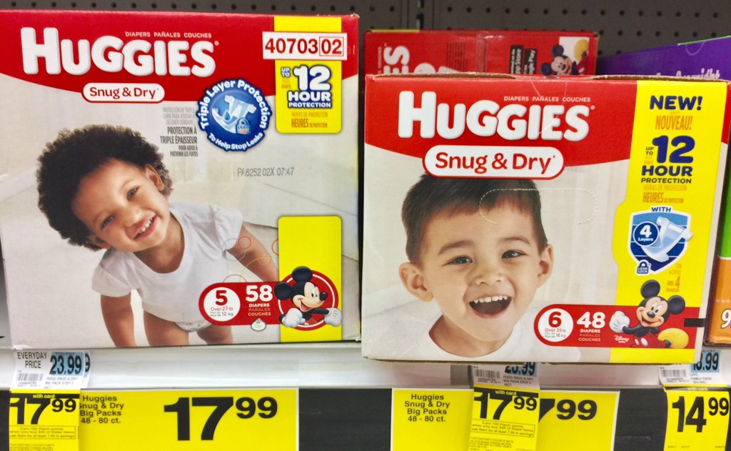 Rite aid clearance huggies diapers