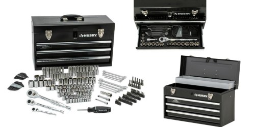Home Depot: Husky 200-Piece Tool Set & 3-Drawer Metal Box Only $99 Shipped (Reg. $149)