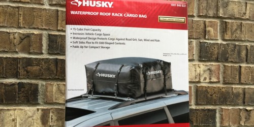 Home Depot: Husky Vehicle Roof Cargo Bag Possibly Only $7.52 (Regularly $29.88)