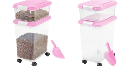 Amazon: IRIS 3-Piece Airtight Pet Food Container Only $10.22 (Regularly $29.99)