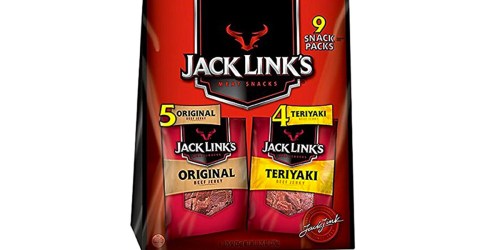 Amazon Prime: Jack Link’s Beef Jerky 9-Bag Snack Pack Only $10.32 Shipped