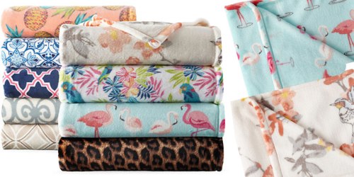 JCPenney: New $10 Off $25 Coupon = Soft Plush Throws Just $9.99 Each (Regularly $27)