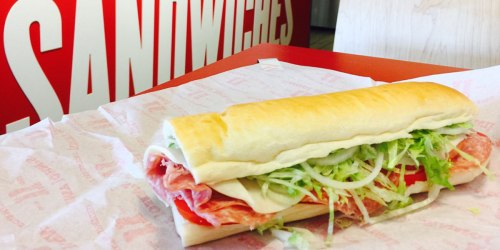 Don’t Miss This! $1 Jimmy John’s Sub Sandwiches (Today Only From 4PM-8PM)