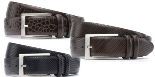 Jos. A. Bank: Men’s Leather Belts ONLY $4.98 Shipped (Regularly $59.50) + More