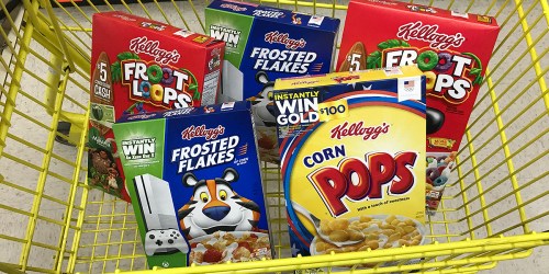 Dollar General: 10% Off + FREE Shipping = Kellogg’s Cereal Only $1.80 Per Box Shipped & More