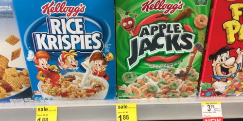 Walgreens: Kellogg’s Apple Jacks Cereal ONLY 88¢ & More