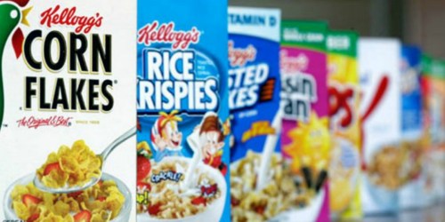 High Value $2/4 Kellogg’s Cereals Coupon – Valid on ALL Varieties