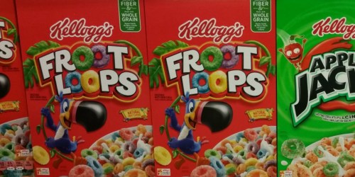 NEW Kellogg’s Froot Loops & Pop•Tarts Coupons = $1 Cereal and $1.25 Pop•Tarts at Rite Aid
