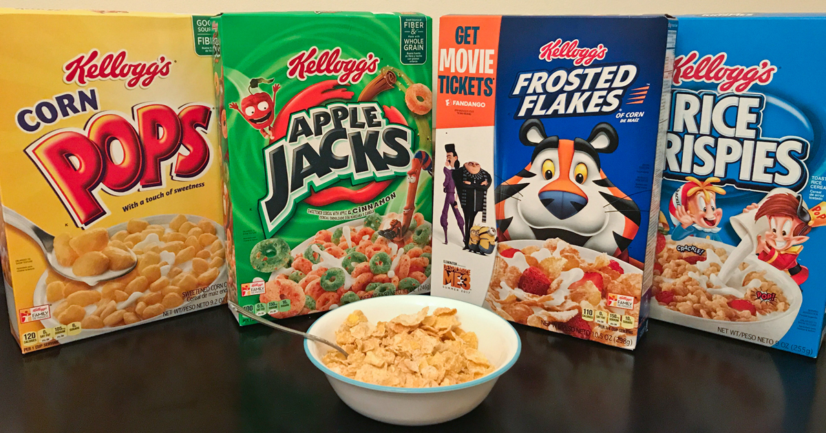 Kellogg’s Family Rewards: Add 25 More Points (Text Offer)