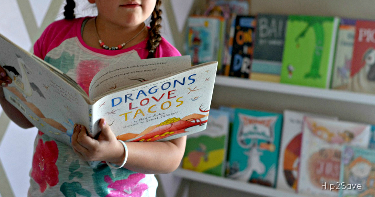 Kid Summer reading - Dragons love tacos book