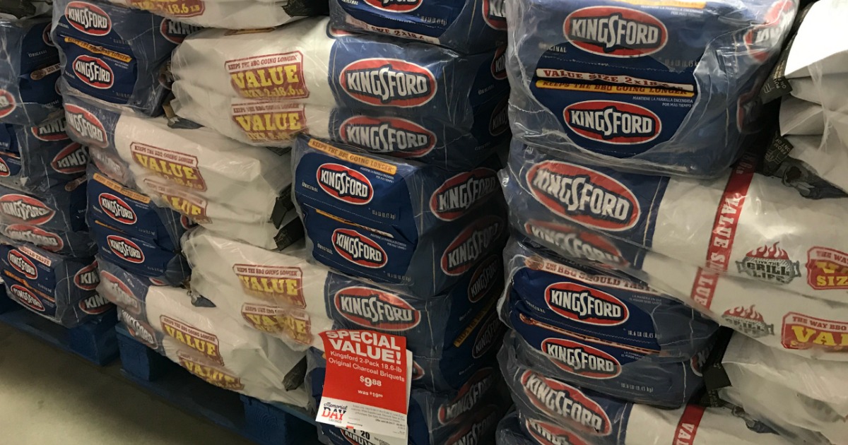 Lowe’s Memorial Day Sale 37 Pounds of Kingsford Charcoal Only 9.88