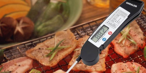 Amazon: GDEALER Digital Food Thermometer Only $8.96 (Great for Grilling Season)