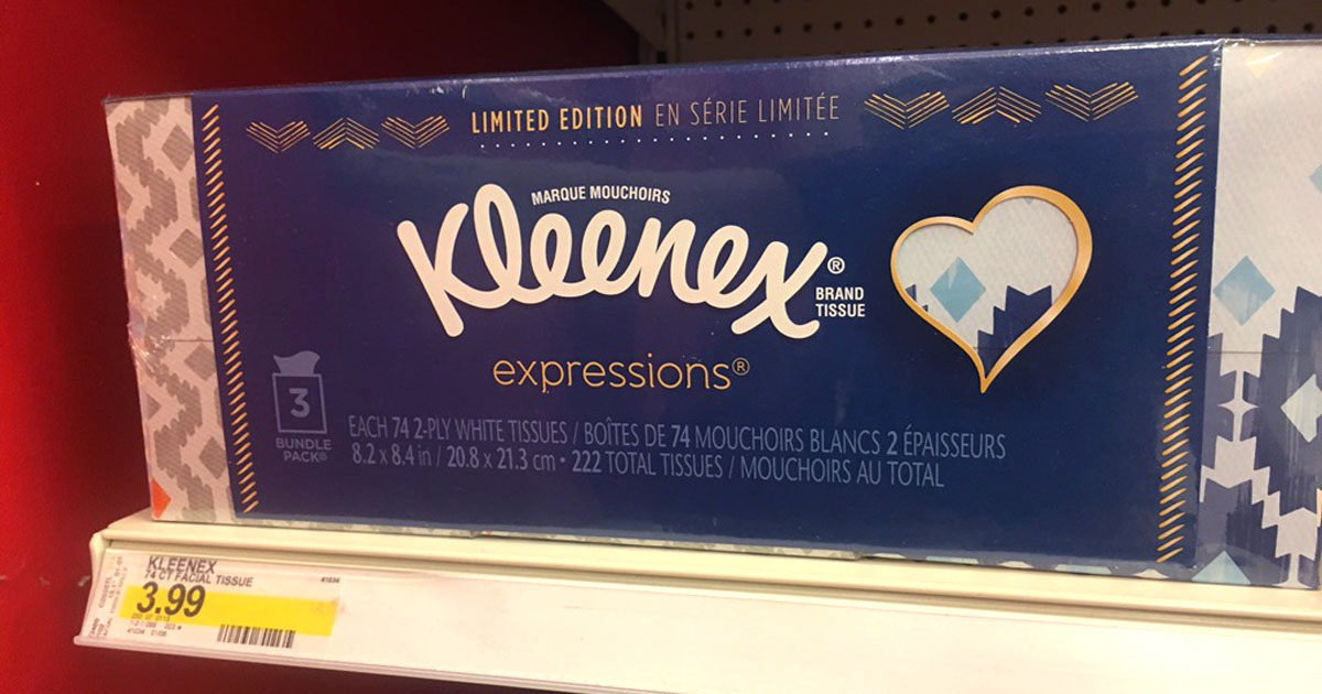 Target Kleenex Tissues Just 81¢ Per Box