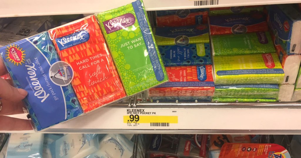 Target Kleenex Tissues Just 81¢ Per Box
