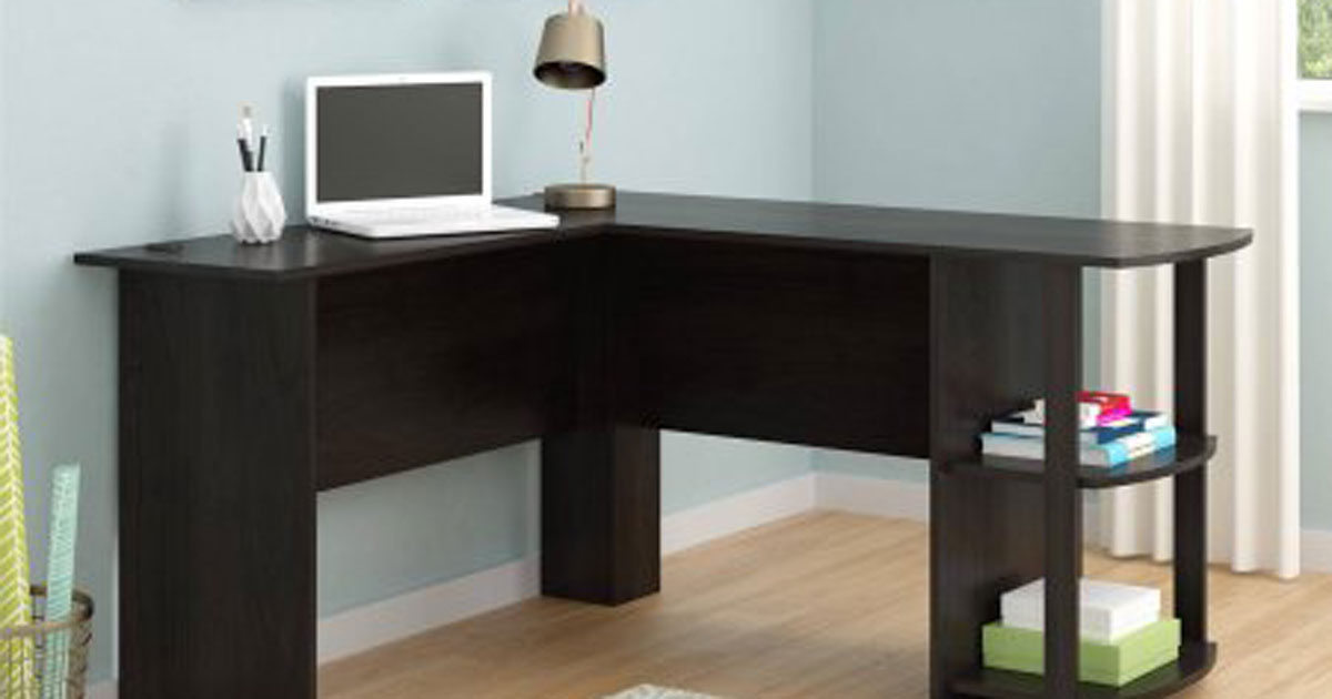 Walmart: L-Shaped Desk Just $37.46 (Reg. $84) - Hip2Save