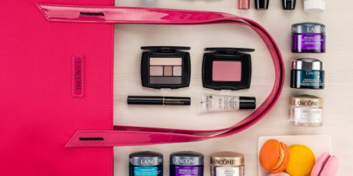 Macy’s: 5 Free Lancôme Products AND Free Tote Bag ($126 Value) – Just Make $35 Lancome Purchase