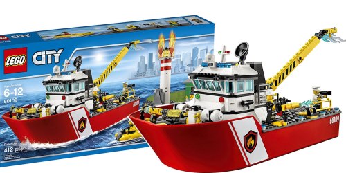 LEGO City Fire Boat Just $48 Shipped (Reg. $80)